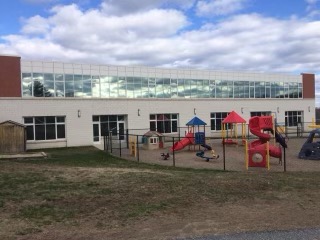 3M solar window film installation at Connecticut school building by Guardian Bastille