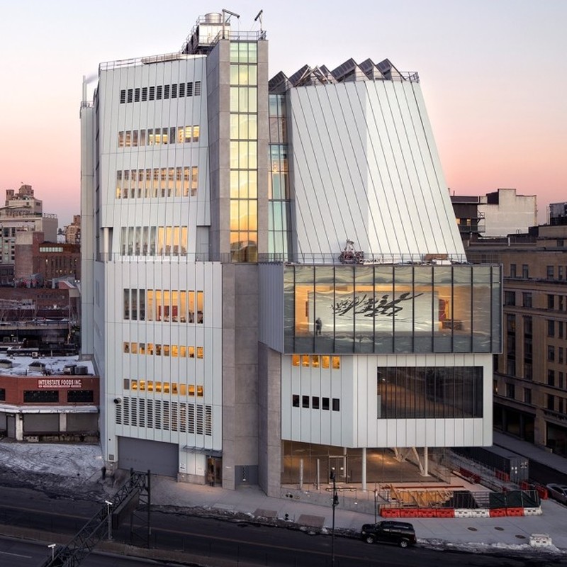 Whitney Museum of American Art – New York, NY 3M Prestige 70 Exterior Window Film installation at the Whitney Museum of American Art New York NY by Guardian Bastille