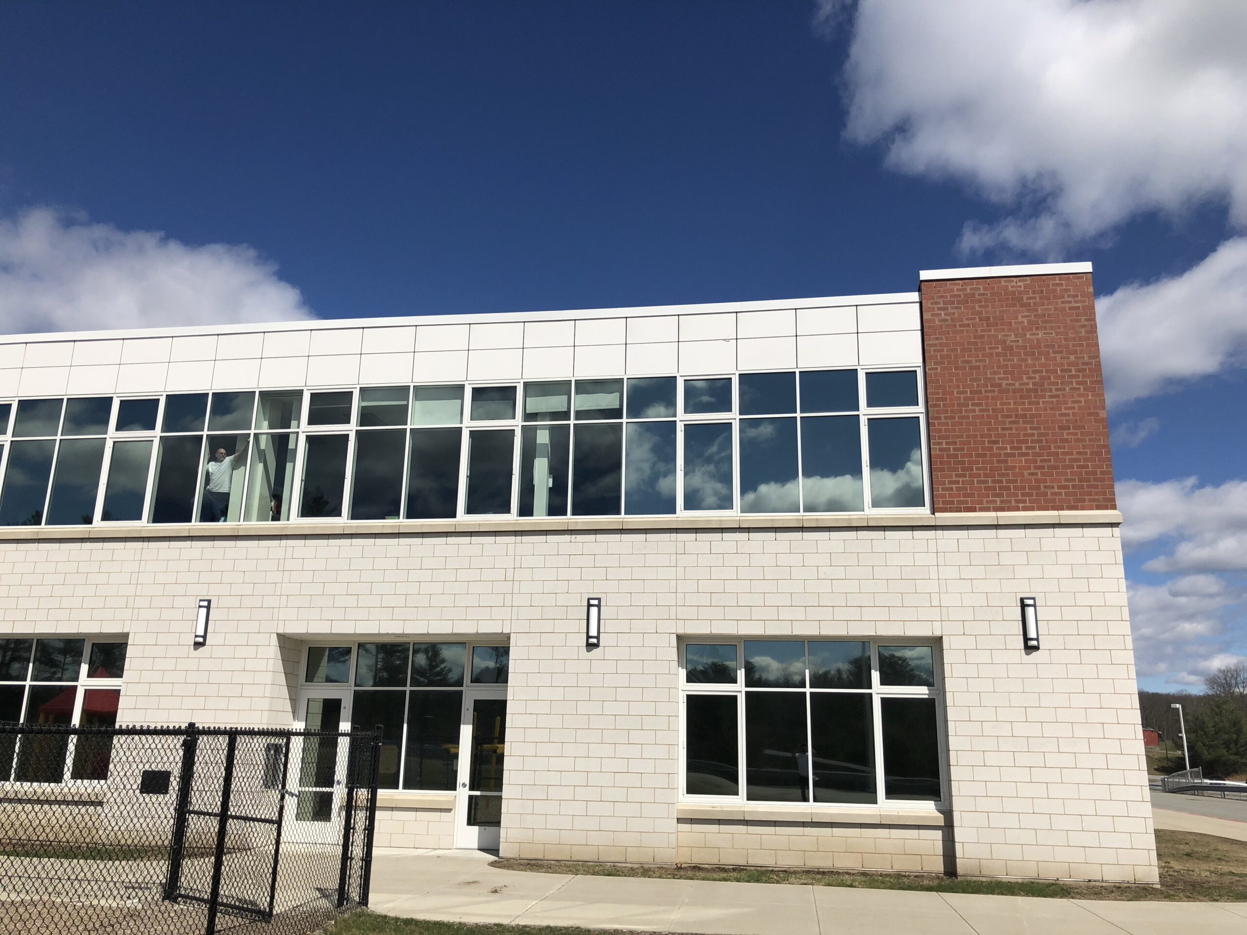 Thompson CT School District window film installation