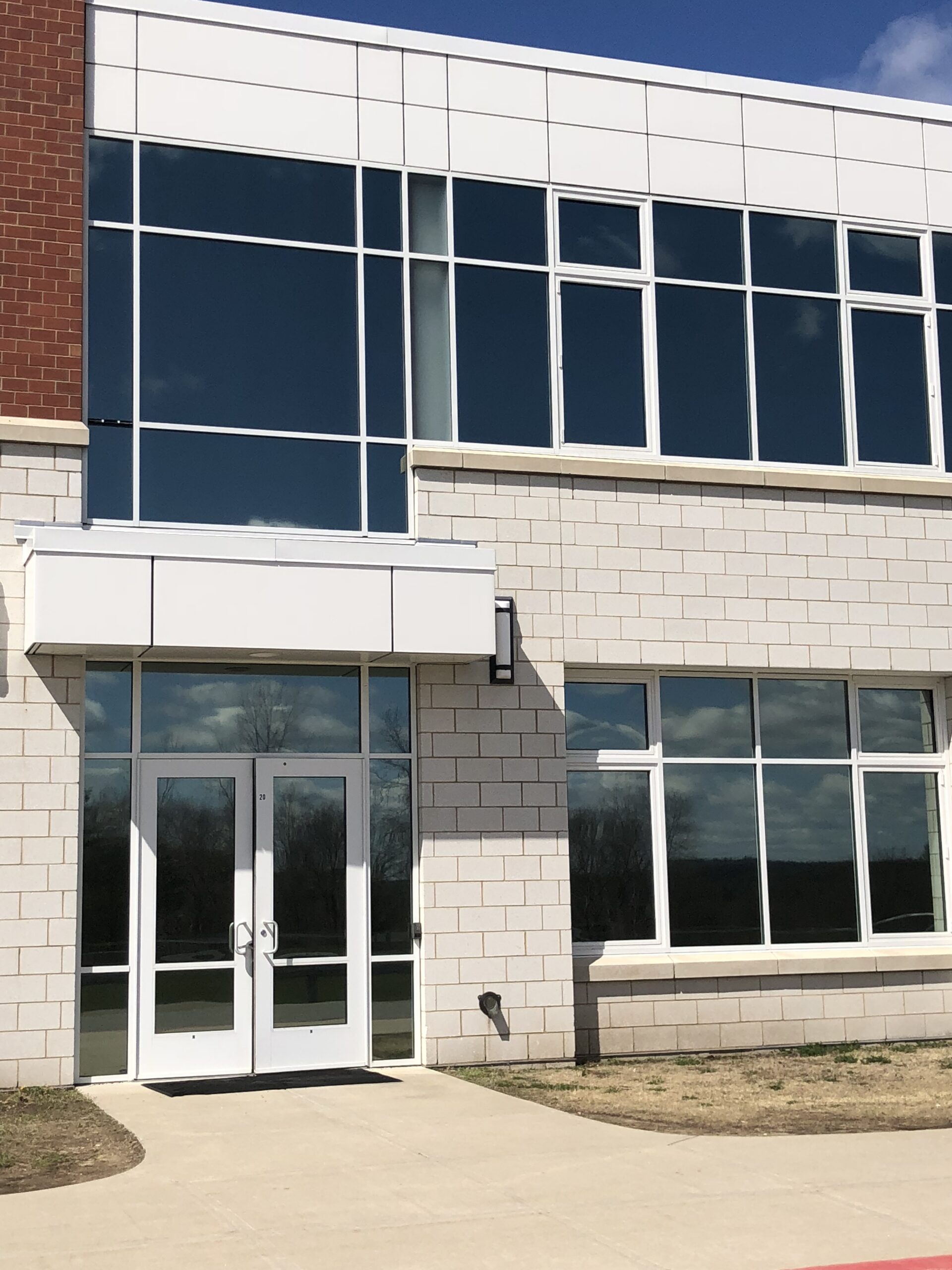 Thompson CT School District window film installation